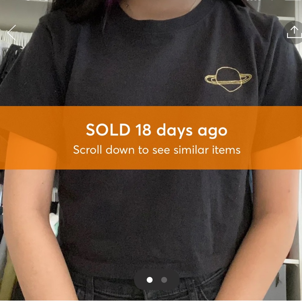 Forever 21 Saturn Crop Top